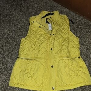 Talbots Sunny Yellow Outerwear